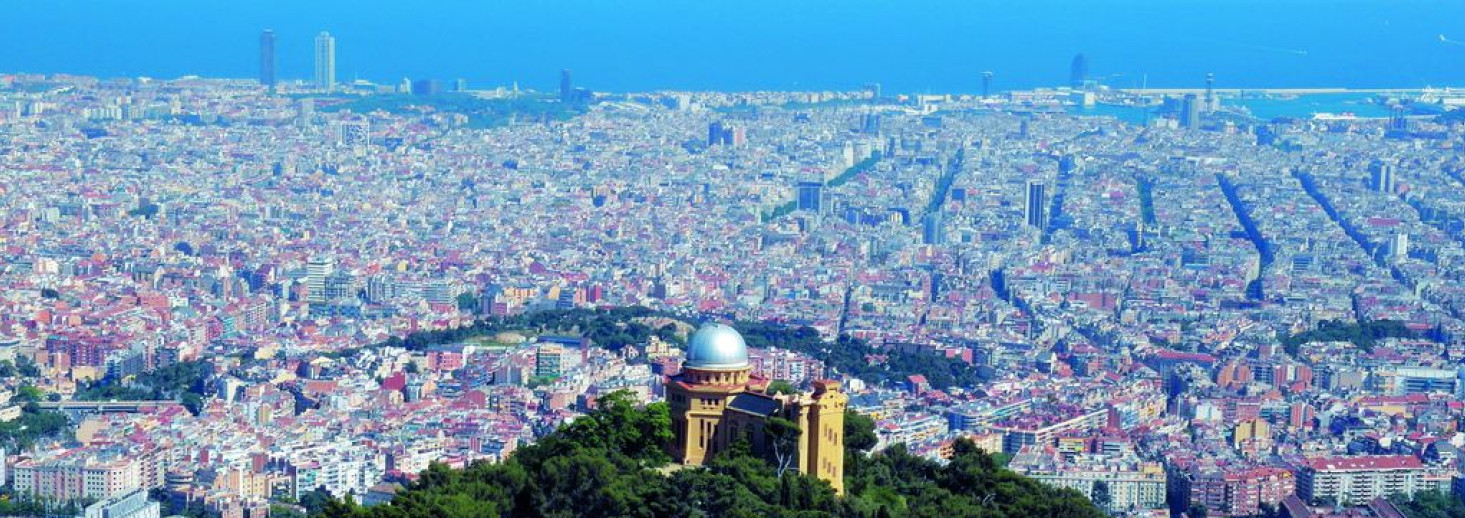 Vistes de la ciutat de Barcelona.