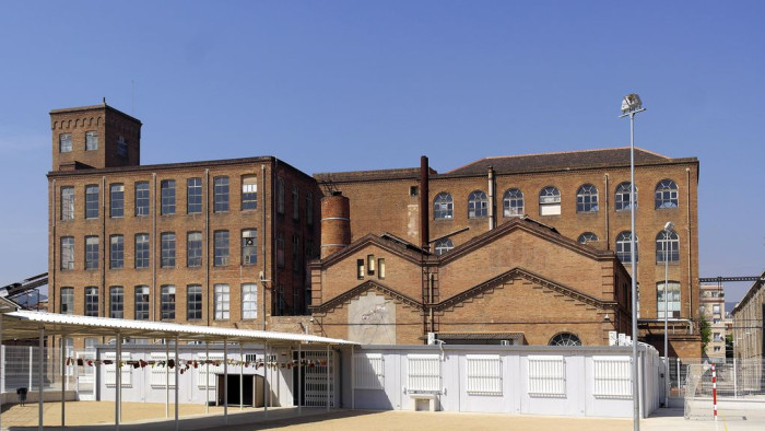 La Fabra i Coats, uno de los edificios más reconocidos del barrio de Sant Andreu.