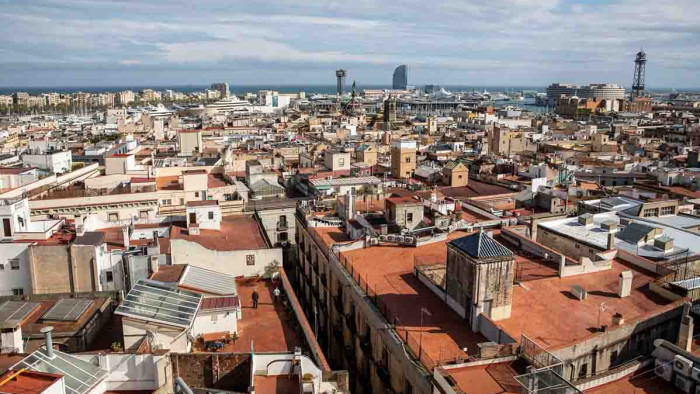 imagen de las ramblas de barcelona