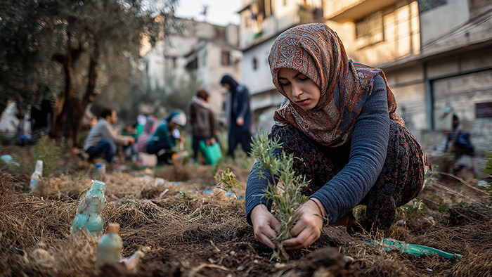 Gaza: articular per sostenir la vida