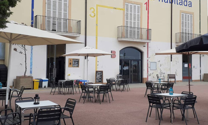 Terrassa del Centre Cívic Guinardó de Barcelona