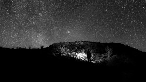 Image of stars at night