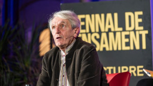 Biennal de Pensament 2024. La imaginació en disputa. Jacques Rancière. Foto:  Pep Herrero
