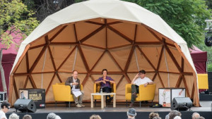 Biennal de Pensament 2024.  La imaginació apocalíptica. Christine Hentschel, Mathias Thaler i Daniel Gamper. Foto: Edu Pedrocchi