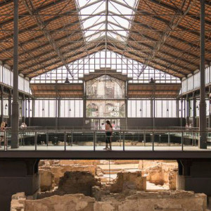 Interior of  El Born Centre Cultural i Memòria de Barcelona