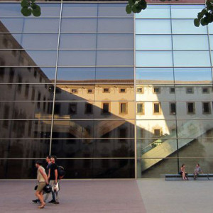 Façana del Centre de Cultura Contemporània de Barcelona's facade